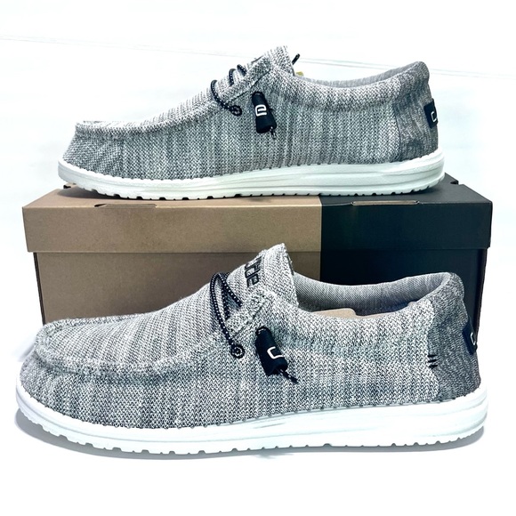 Hey Dude Wally Stretch Casual Mens Slip-On Sneakers Mens Size 13 NIB! - Picture 2 of 12